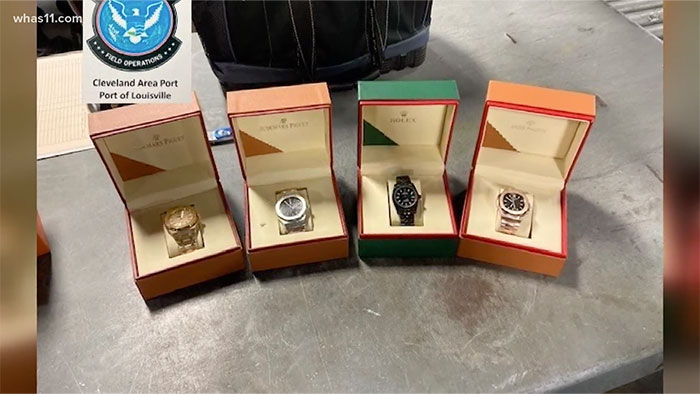Feds intercept more than $81M in counterfeit watches in Louisville